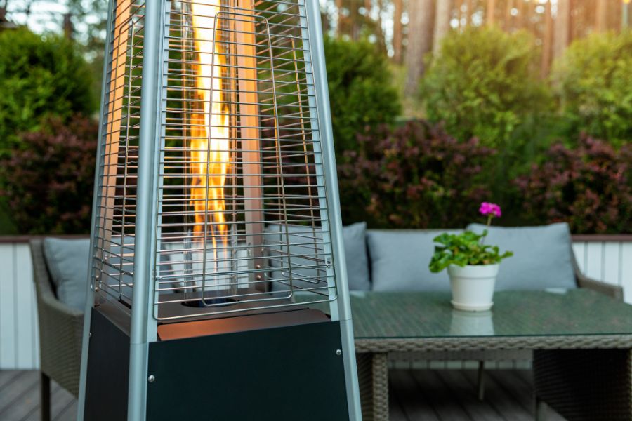 patio heater garden